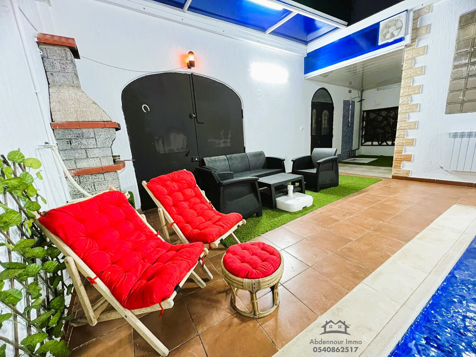 Location d’une grande villa R+1 avec piscine privée - Aïn El Turck – Oran